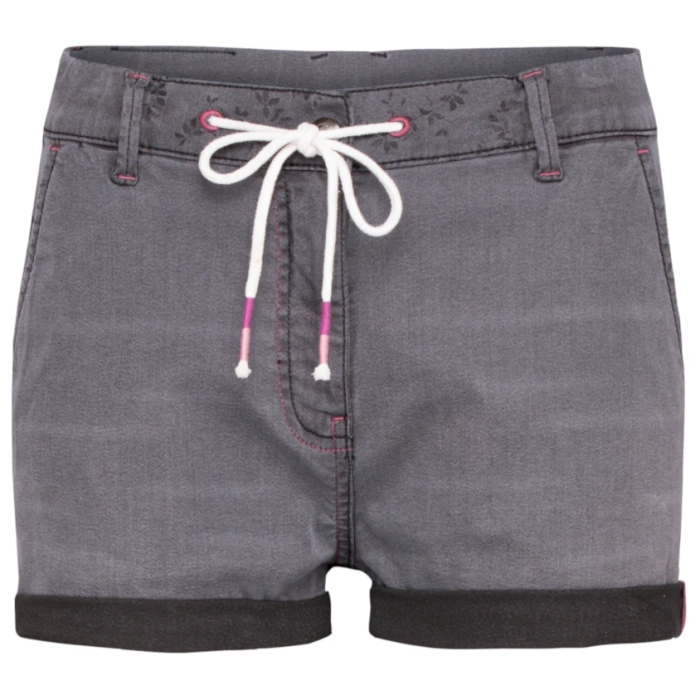 Shorty damskie Chillaz SUMMER SPLASH BLACK DENIM